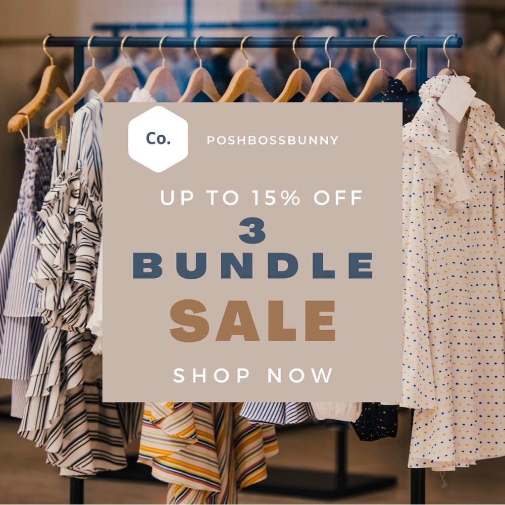 3 Bundle Sale 15% off!💖